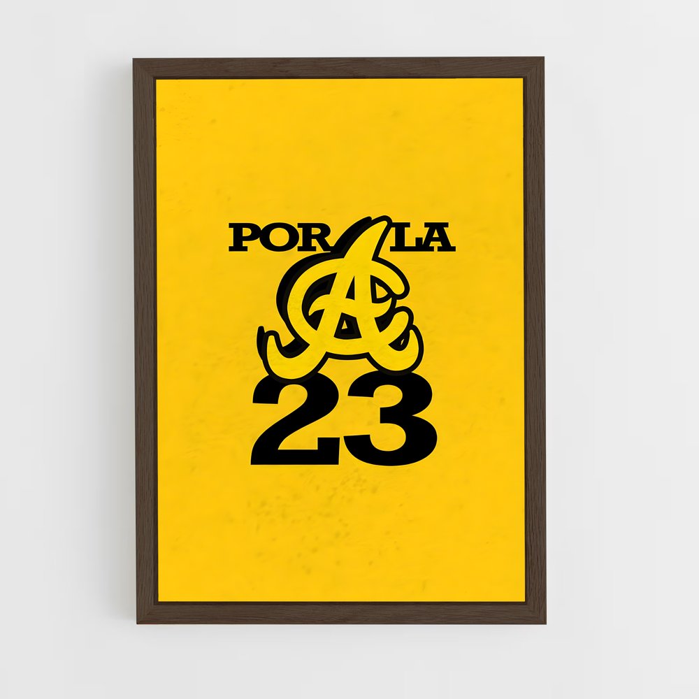 Poster Pora Vibe – affiche Baseball (vue 5)